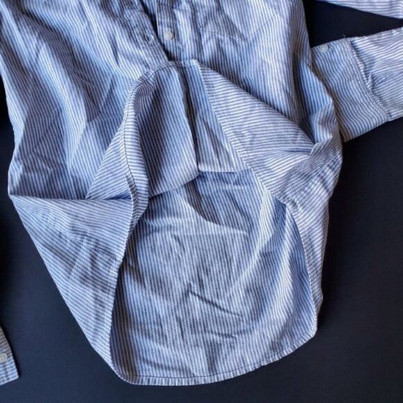 💍J.crew Striped Semi Tunic Shirt 100% cotton - Picture 5 of 8